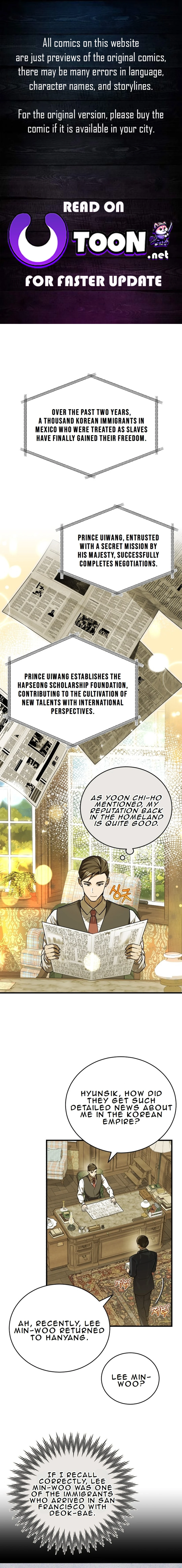 The Joseon Prince Who Went to America and Never Returned Chapter 23 Page 1