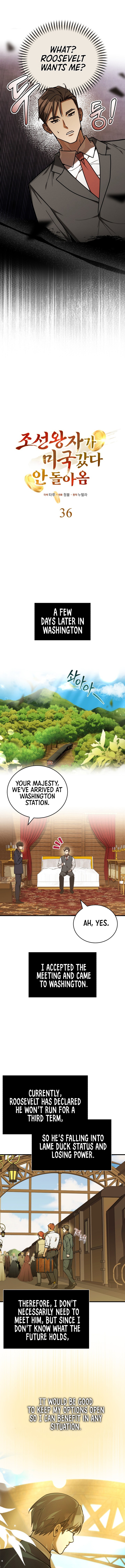 The Joseon Prince Who Went to America and Never Returned Chapter 36 Page 1