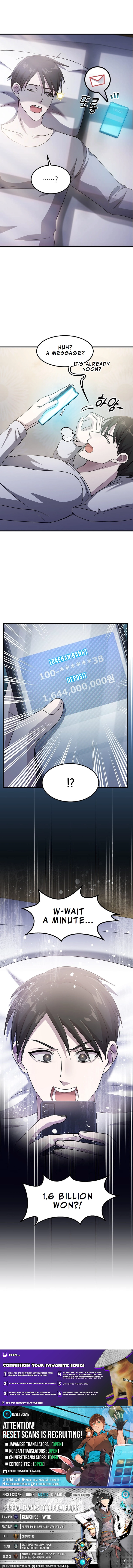 The Martial Artist Who Levels Up Chapter 33 Page 1