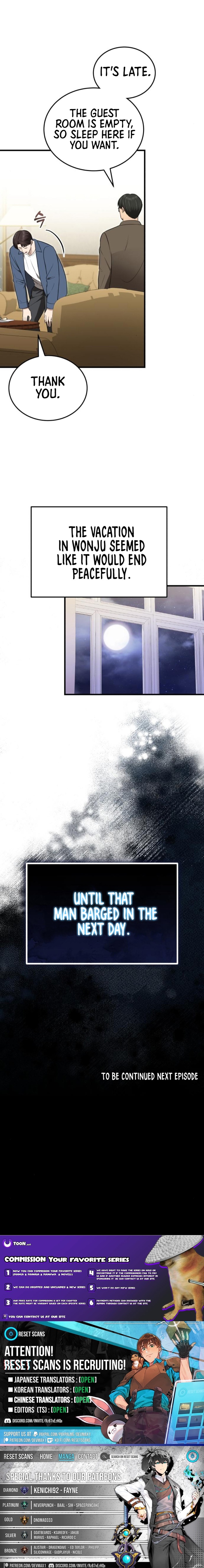 The Regressed Doctor Just Wanted to Live Quietly Chapter 33 Page 1