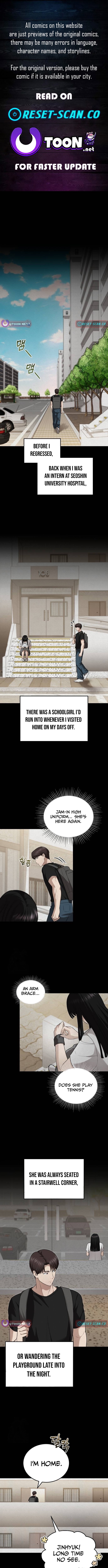 The Regressed Doctor Just Wanted to Live Quietly Chapter 38 Page 1