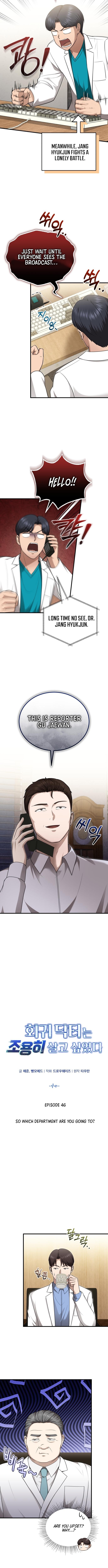 The Regressed Doctor Just Wanted to Live Quietly Chapter 46 Page 1