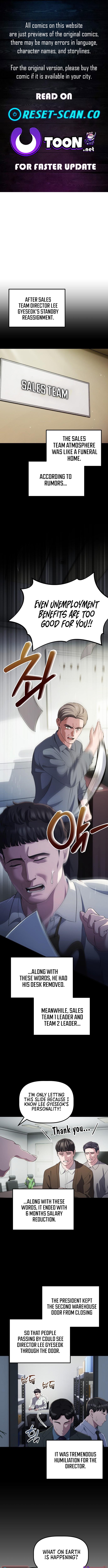 The Corporate Underdog Who Does Everything Right Chapter 46 Page 1