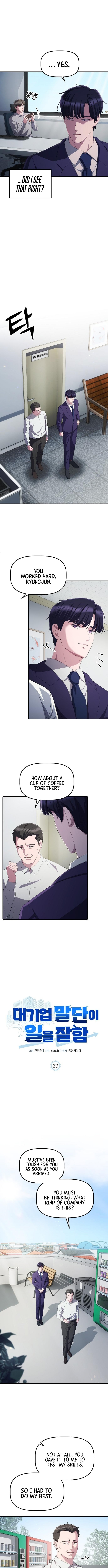 The Corporate Underdog Who Does Everything Right Chapter 29 Page 1