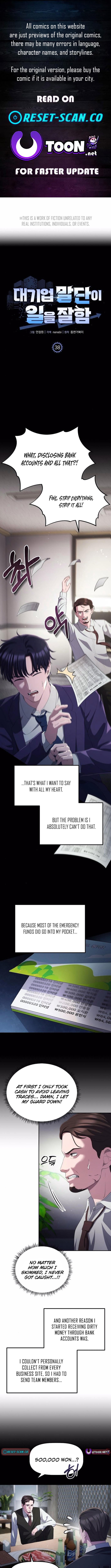 The Corporate Underdog Who Does Everything Right Chapter 38 Page 1