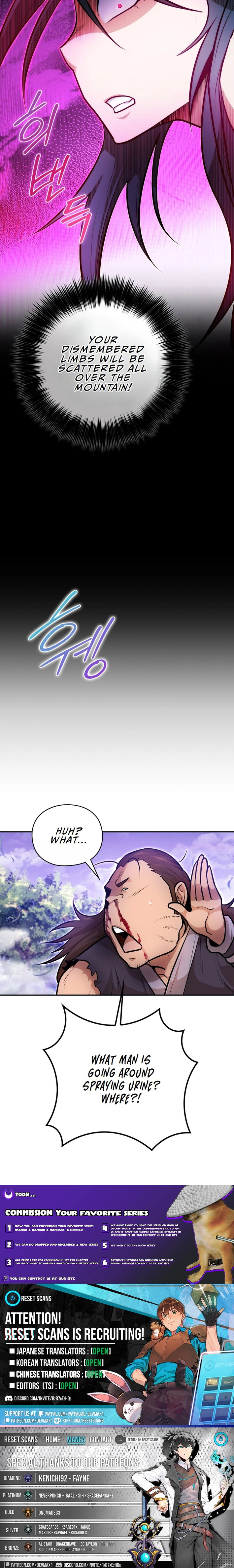 The Supreme Master of Villains Chapter 14 Page 1