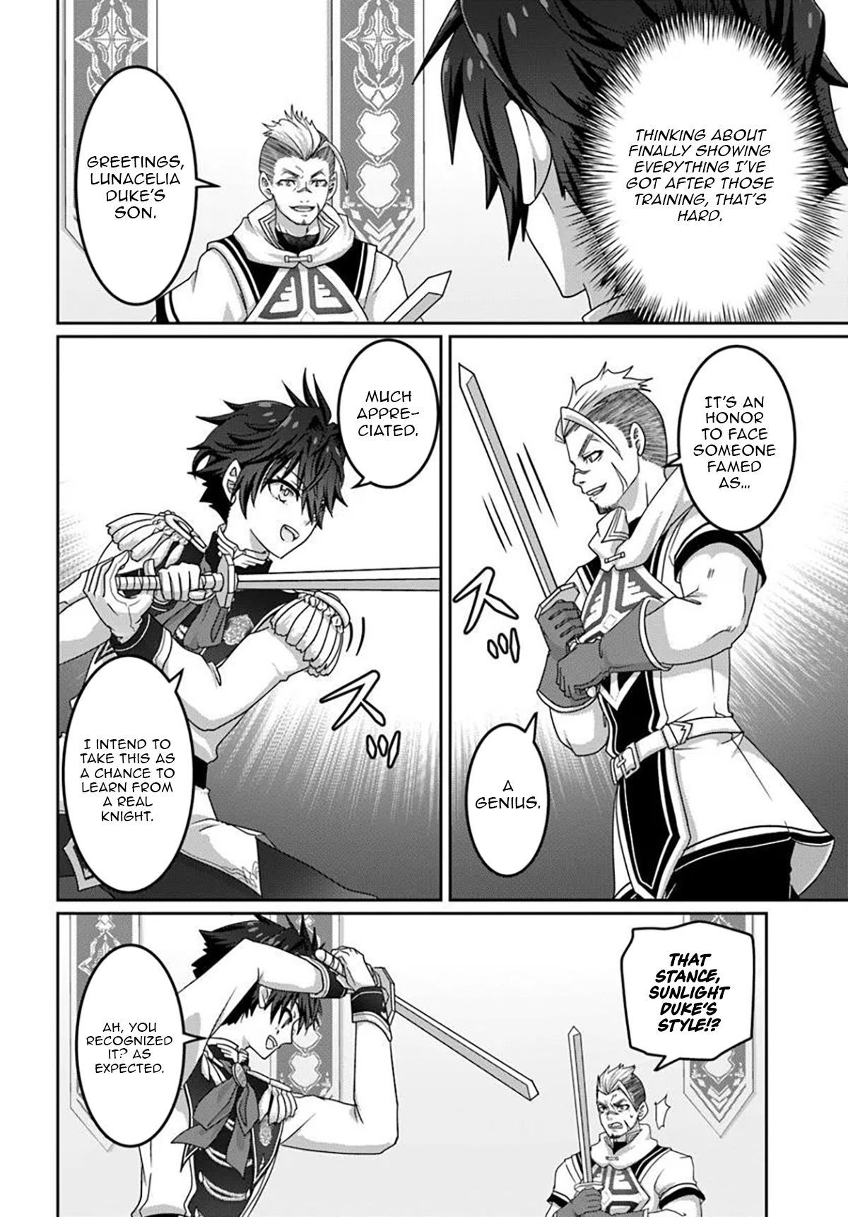 I May Just Be a Mob Character, but I'll Aim to Be the Strongest! ~Reincarnated Into a Game World, I Strive for Power on My Terms~ Chapter 14.2 Page 1