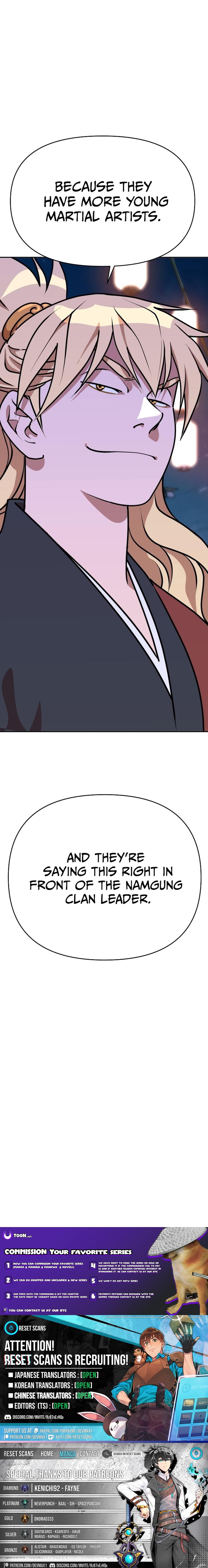 The Namgung Clan’s Great Sage Chapter 22 Page 1