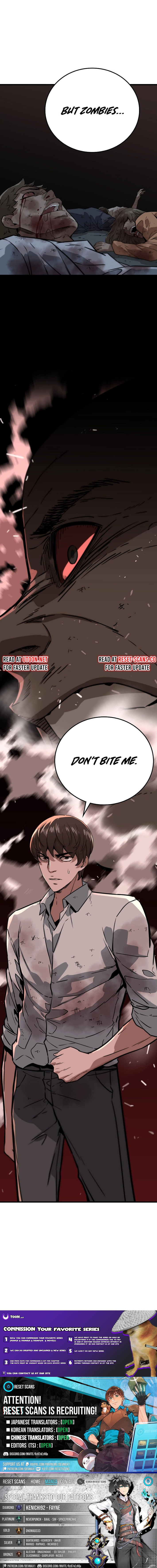Immune to Zombies Chapter 04 Page 1