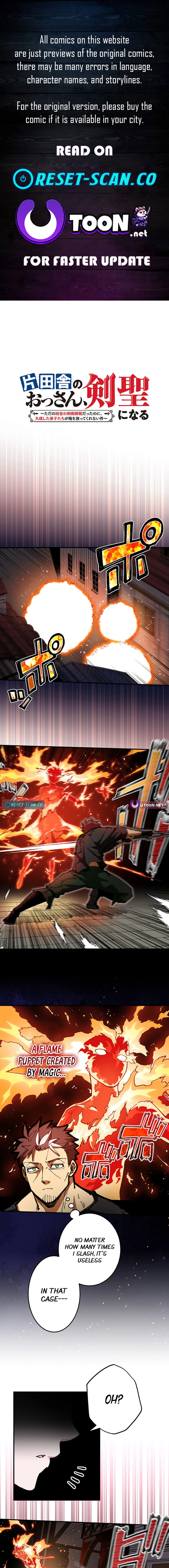 The Countryside Old Man Becomes a Sword Saint Chapter 11 Page 1