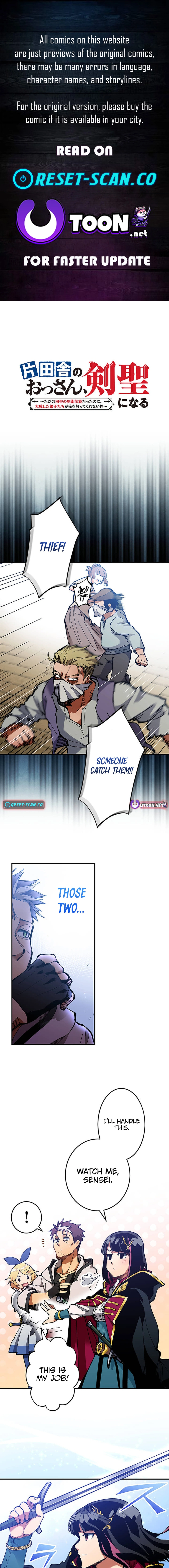 The Countryside Old Man Becomes a Sword Saint Chapter 10 Page 1