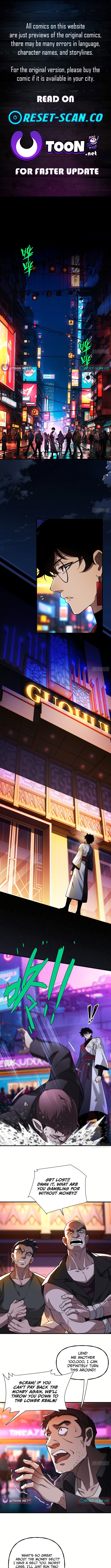 Reborn in a Cyber Chapter Cultivation World, I Slay My Way to the Top - Chapter 08 Page 1