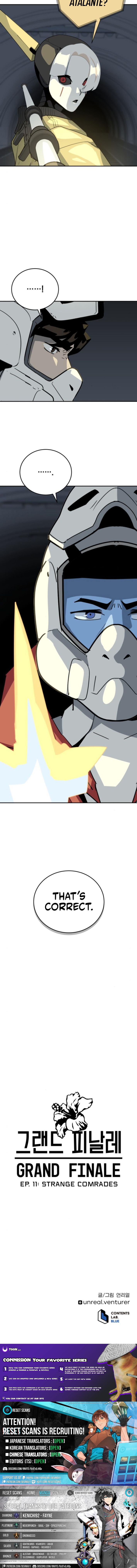 Grand Finale Chapter 11 Page 1