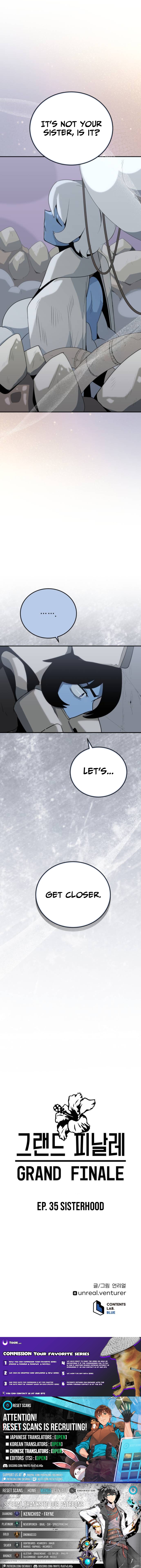 Grand Finale Chapter 35 Page 1