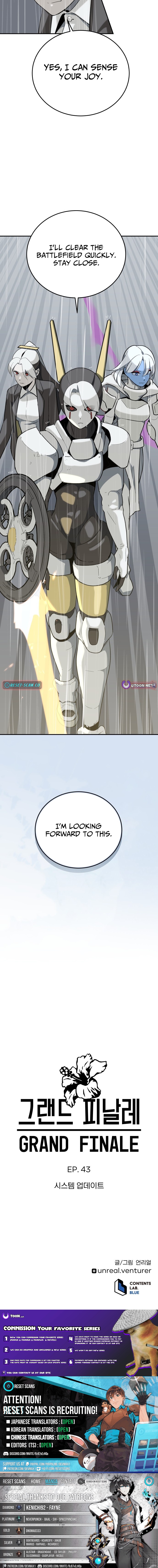 Grand Finale Chapter 43 Page 1