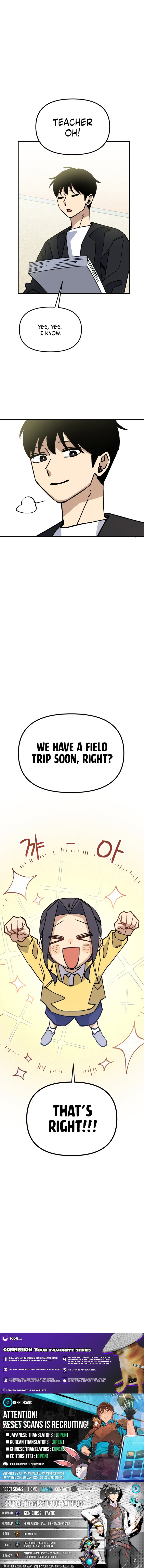 Kindergarten Superpower Diaries Chapter 08 Page 1