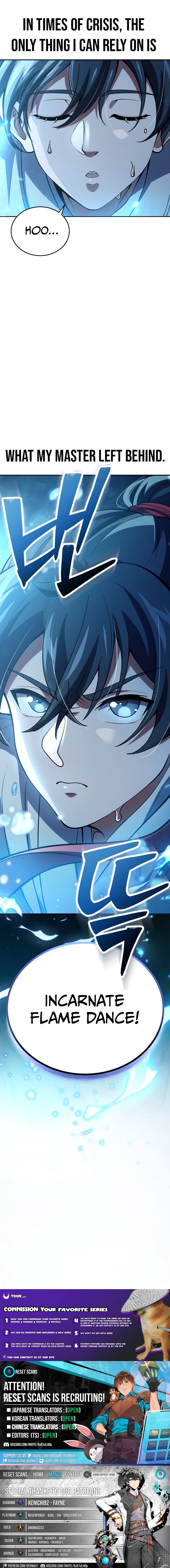 Reincarnation of the Martial God Chapter 01 Page 1
