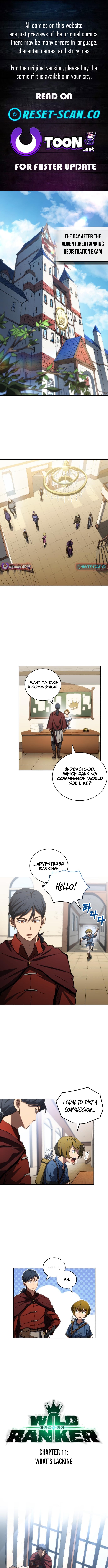 Wild Ranker Chapter 11 Page 1