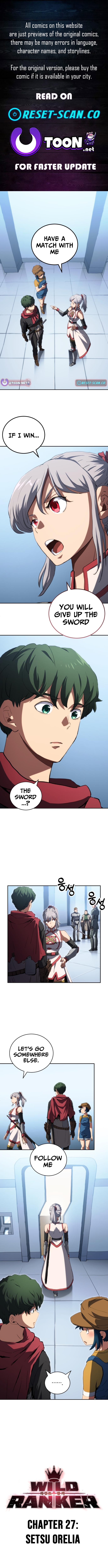 Wild Ranker Chapter 27 Page 1