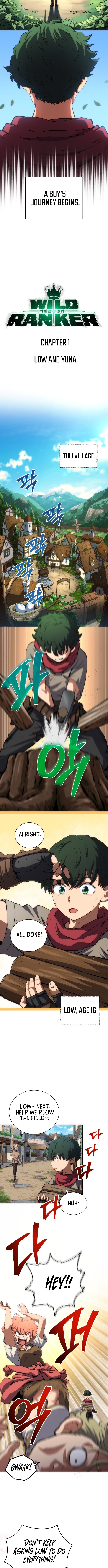 Wild Ranker Chapter 01 Page 1