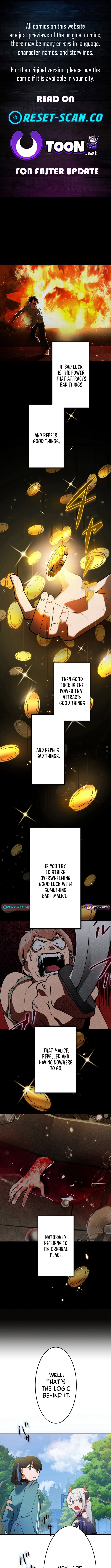Max Luck Overdrive: The World's Unluckiest Adventurer Becomes Unstoppable Chapter 04 Page 1