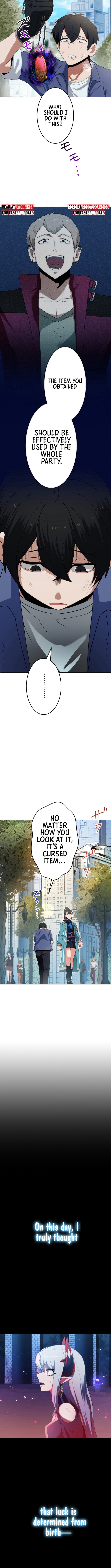 Max Luck Overdrive: The World's Unluckiest Adventurer Becomes Unstoppable Chapter 01 Page 1