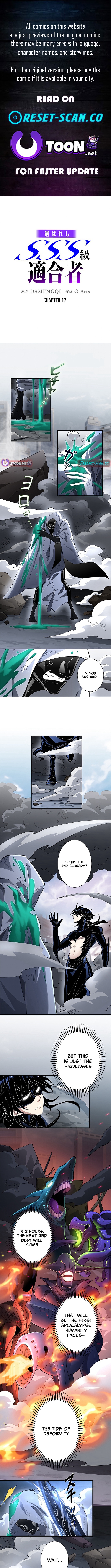 The Chosen SSS Chapter Rank - Chapter 17 Page 1