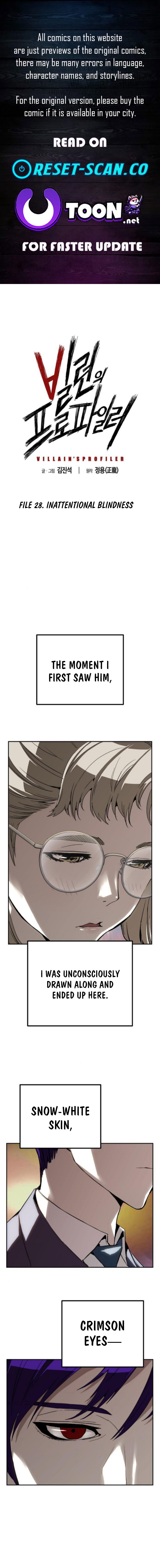the Villain's Profiler Chapter 28 Page 1