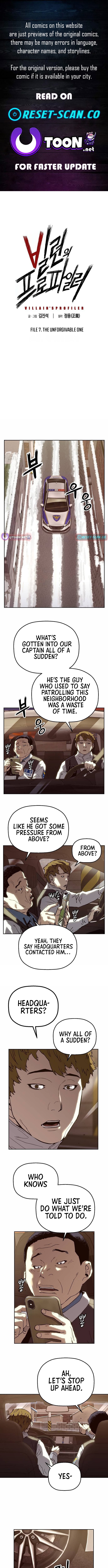 the Villain's Profiler Chapter 07 Page 1