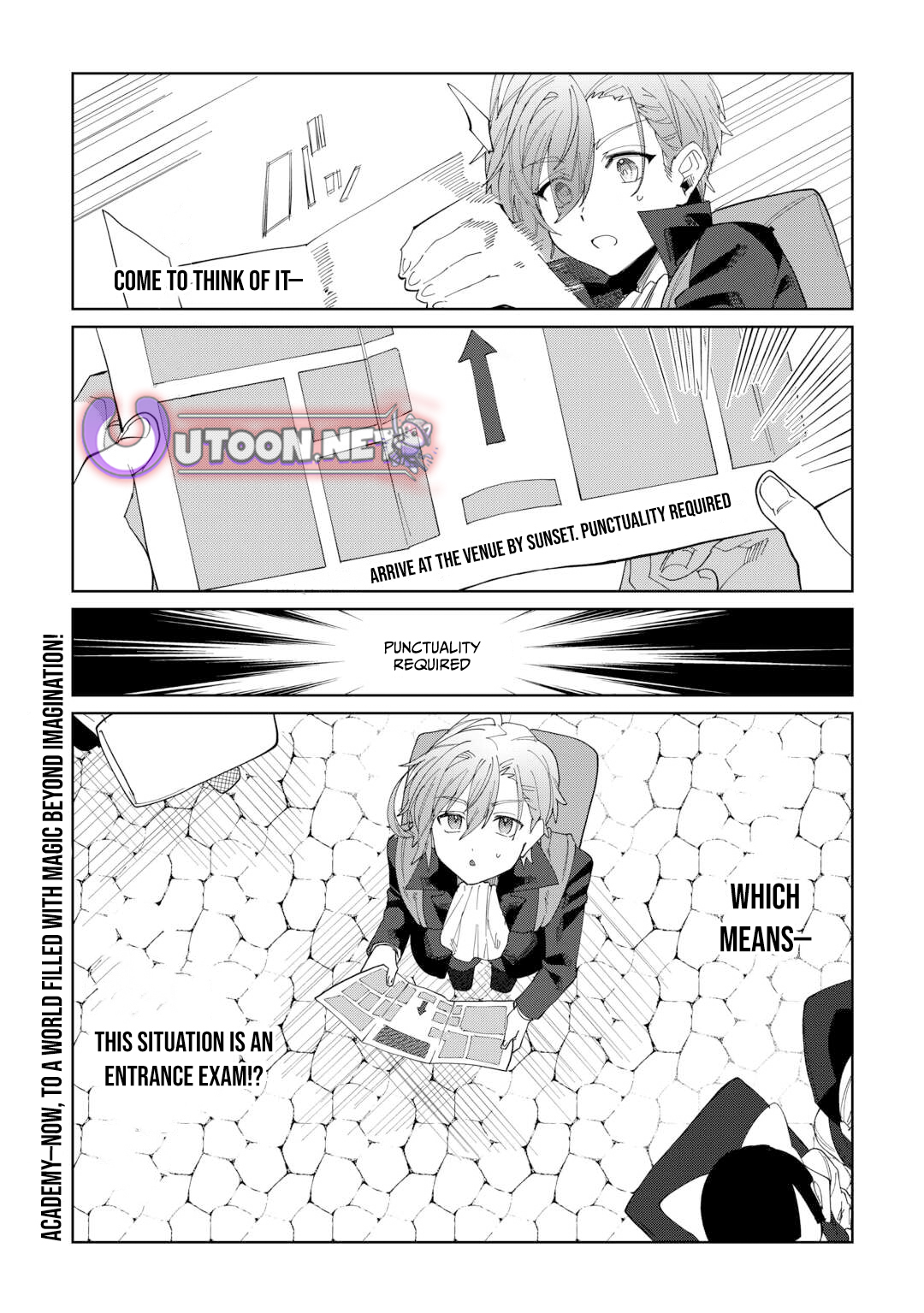 I was taken in by a fallen noble house, so I’ll repay their kindness by helping them rise again Chapter 01 Page 1