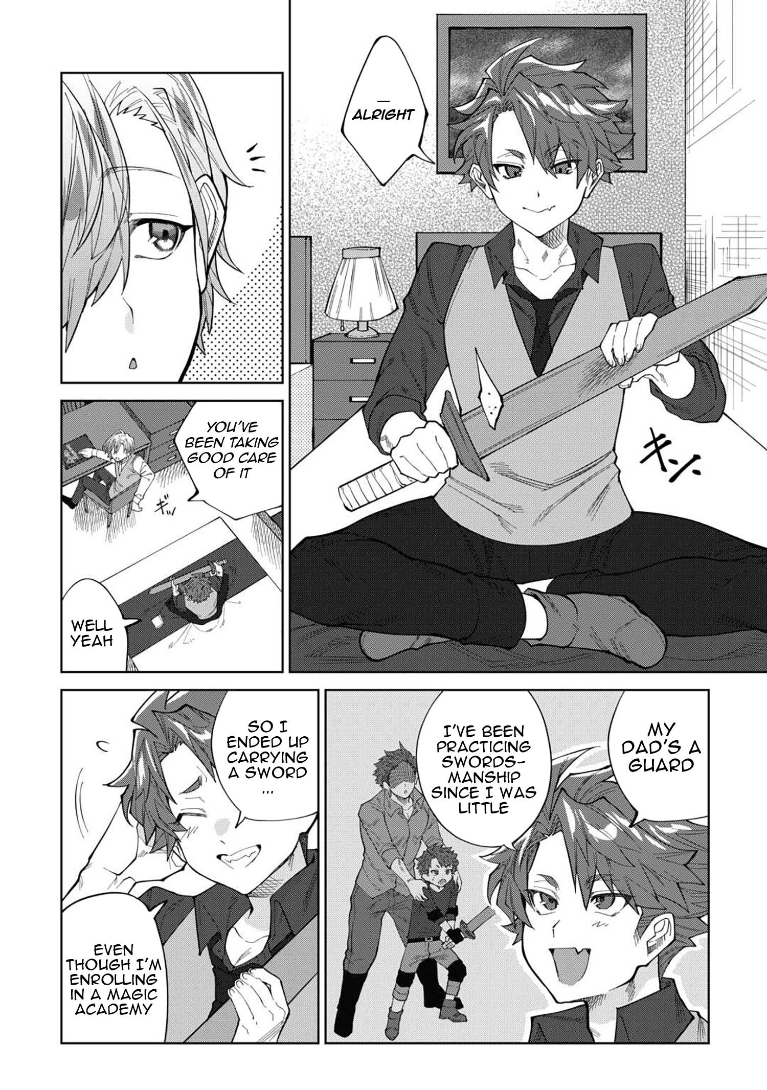 I was taken in by a fallen noble house, so I’ll repay their kindness by helping them rise again Chapter 03 Page 1