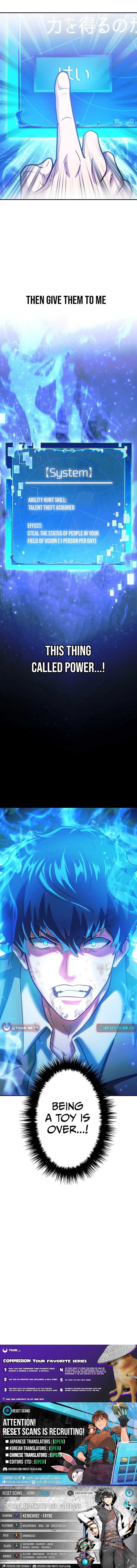 My Skill are the only Stealing – I’ll Take the Strongest Powers and Begin My Revenge Chapter 01 Page 1