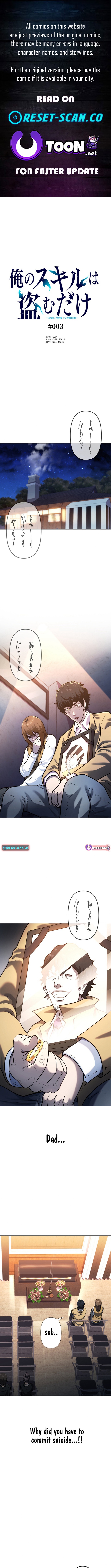 My Skill are the only Stealing – I’ll Take the Strongest Powers and Begin My Revenge Chapter 03 Page 1