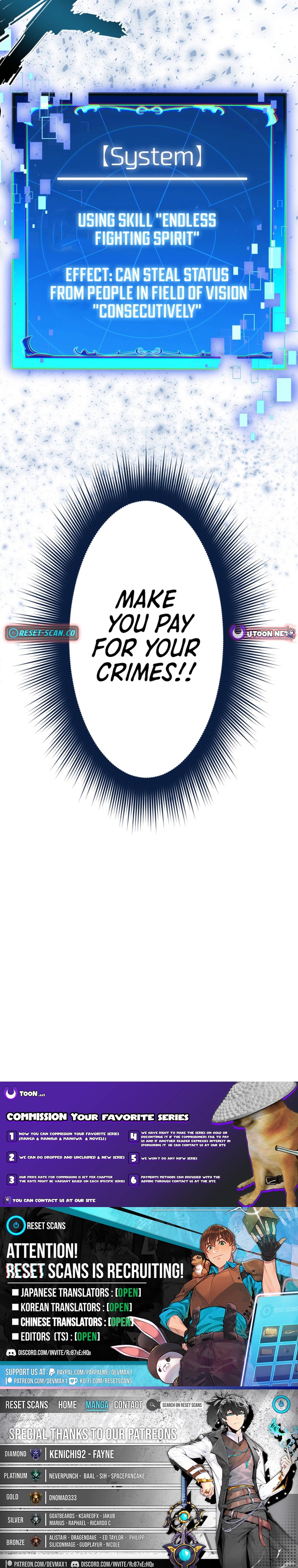 My Skill are the only Stealing – I’ll Take the Strongest Powers and Begin My Revenge Chapter 03 Page 1