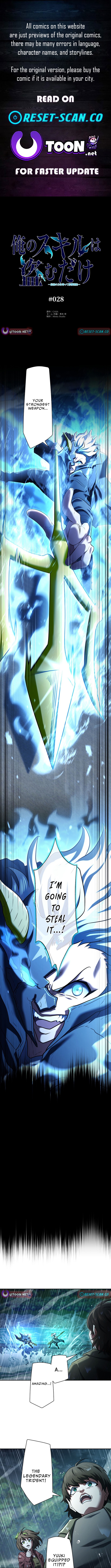 My Skill are the only Stealing – I’ll Take the Strongest Powers and Begin My Revenge Chapter 28 Page 1