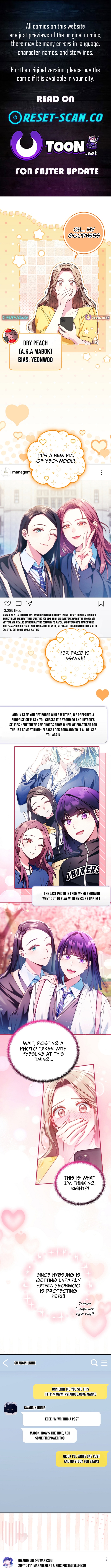 Tried to Debut My Idol... Ended Up Debuting Myself Chapter 35 Page 1