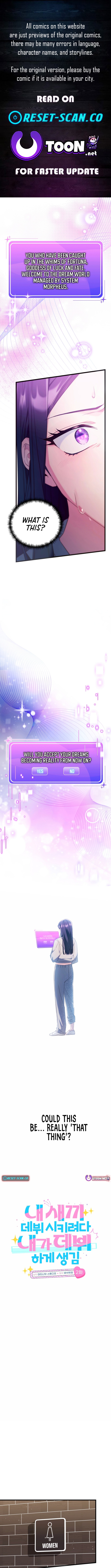 Tried to Debut My Idol... Ended Up Debuting Myself Chapter 02 Page 1