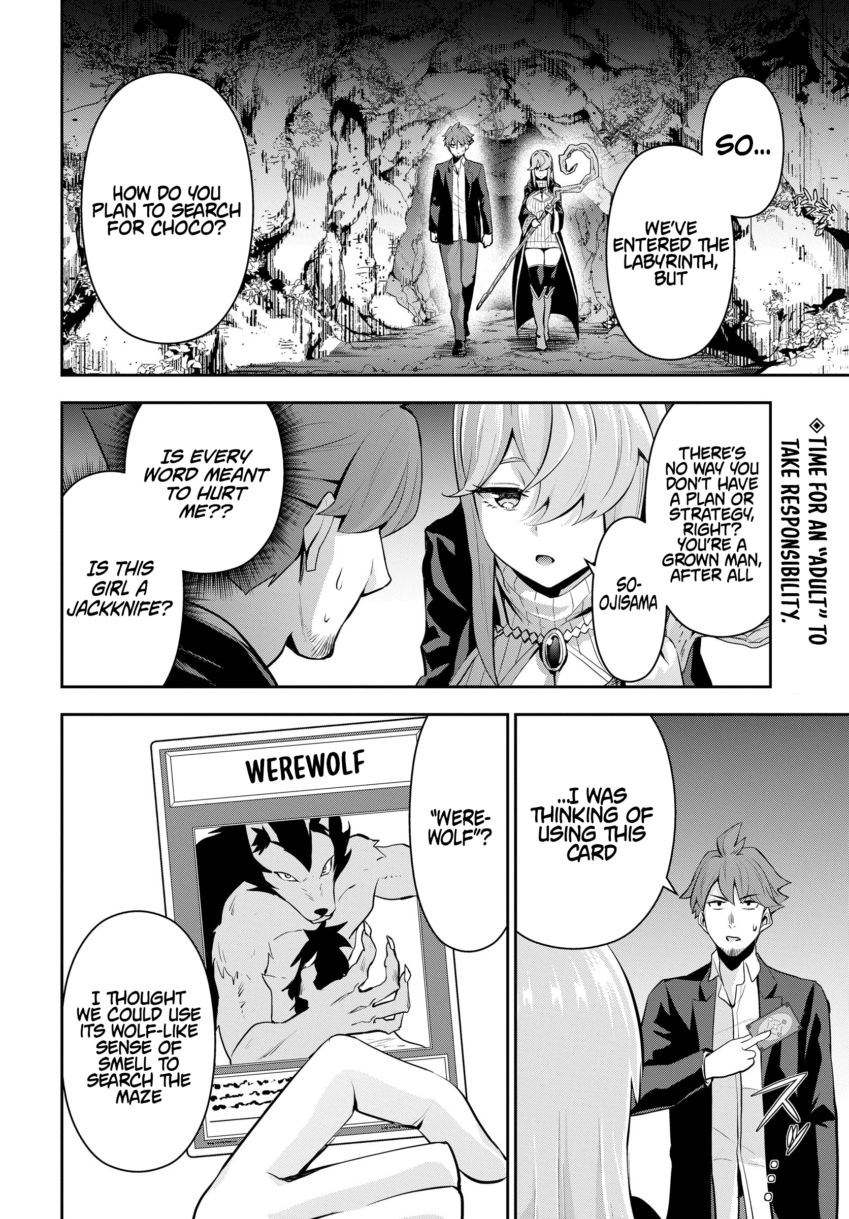 The Strongest Summoner is a Thirty Chapter Something Guy: The Other World Domination of a Card Gamer Whose Cards Were Disposed of by His Parents - Chapter 05.1 Page 1
