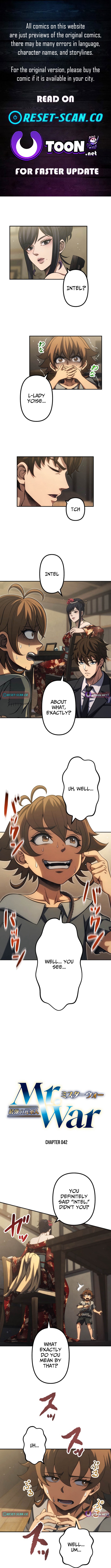 Mr. War: The Strongest Ex Chapter Soldier - Chapter 42 Page 1
