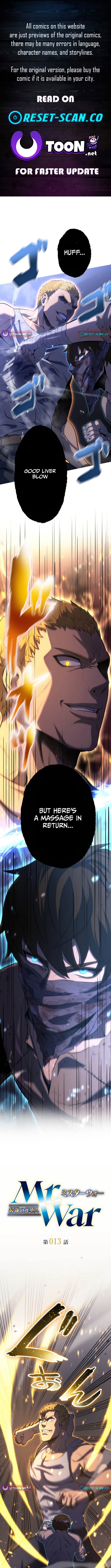 Mr. War: The Strongest Ex Chapter Soldier - Chapter 13 Page 1