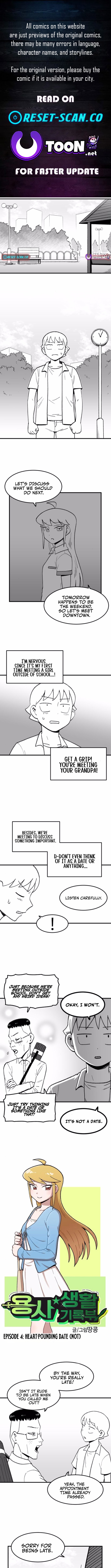 The Hero's Life Logbook Chapter 04 Page 1