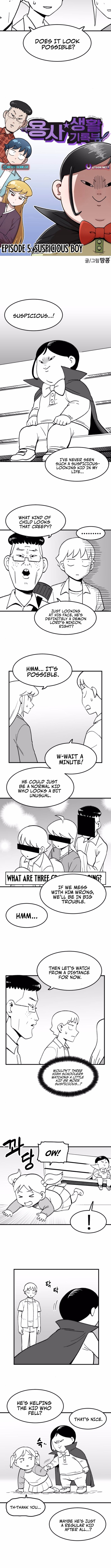 The Hero's Life Logbook Chapter 05 Page 1