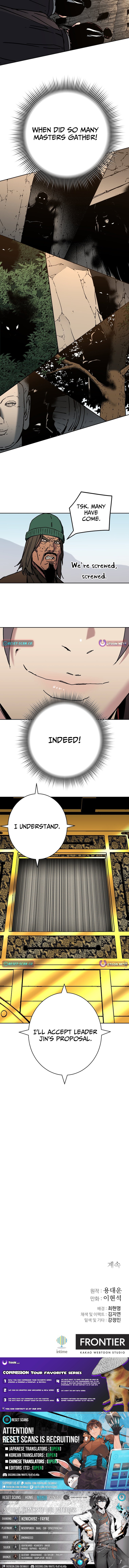 The Last Master of Jongnam Sect Chapter 21 Page 1
