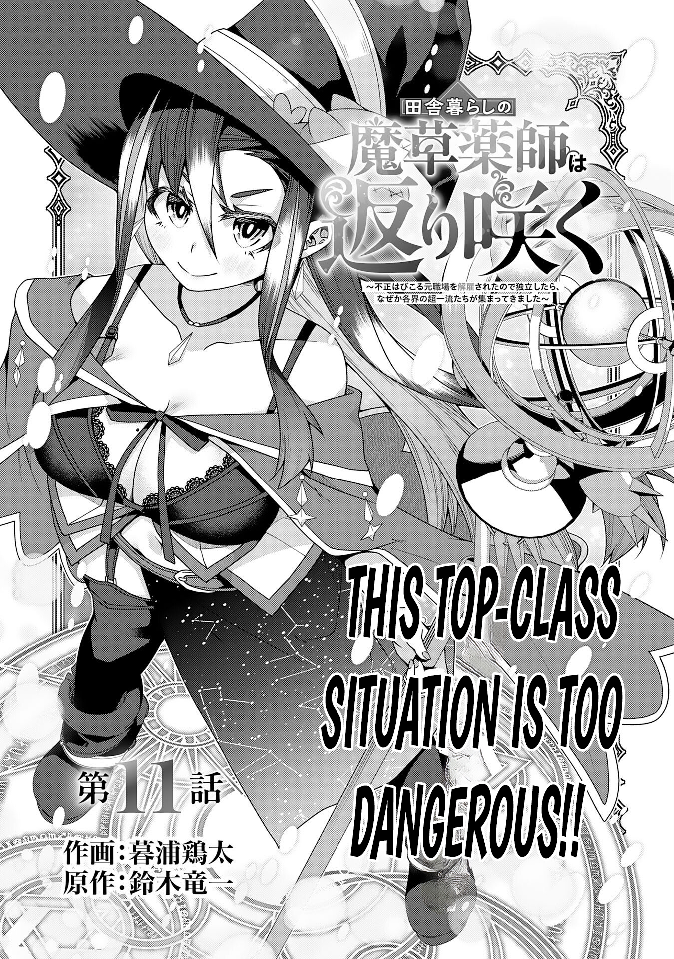 The Rural Magical Herb Pharmacist Makes a Comeback ~After Being Fired from My Corrupt Former Workplace, I Went Independent and Somehow Attracted Top Chapter Class Professionals from Various Fields~ - Chapter 11 Page 1