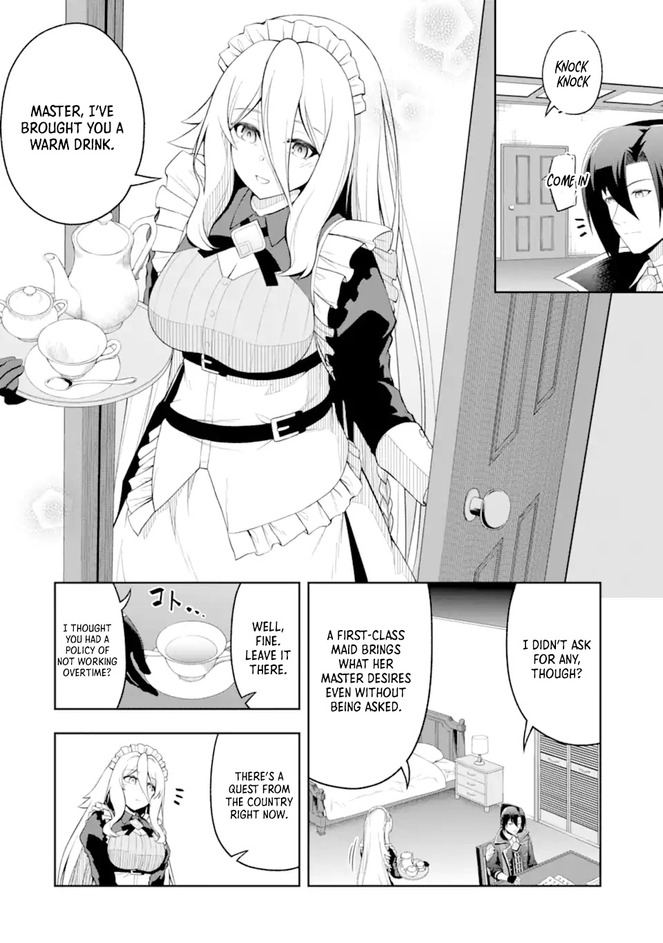 I'm the Corrupt Guild Master of the Adventurers' Guild ~For Some Reason, I'm Extremely Appreciated for Exiling People to Their Ideal Positions~ Chapter 03.4 Page 1