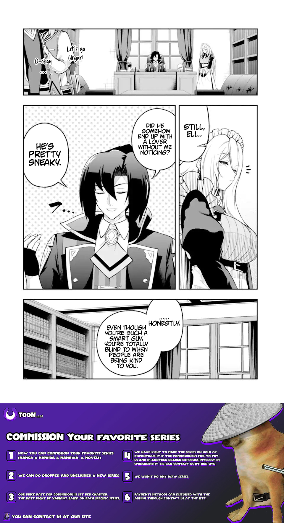 I'm the Corrupt Guild Master of the Adventurers' Guild ~For Some Reason, I'm Extremely Appreciated for Exiling People to Their Ideal Positions~ Chapter 08.4 Page 1
