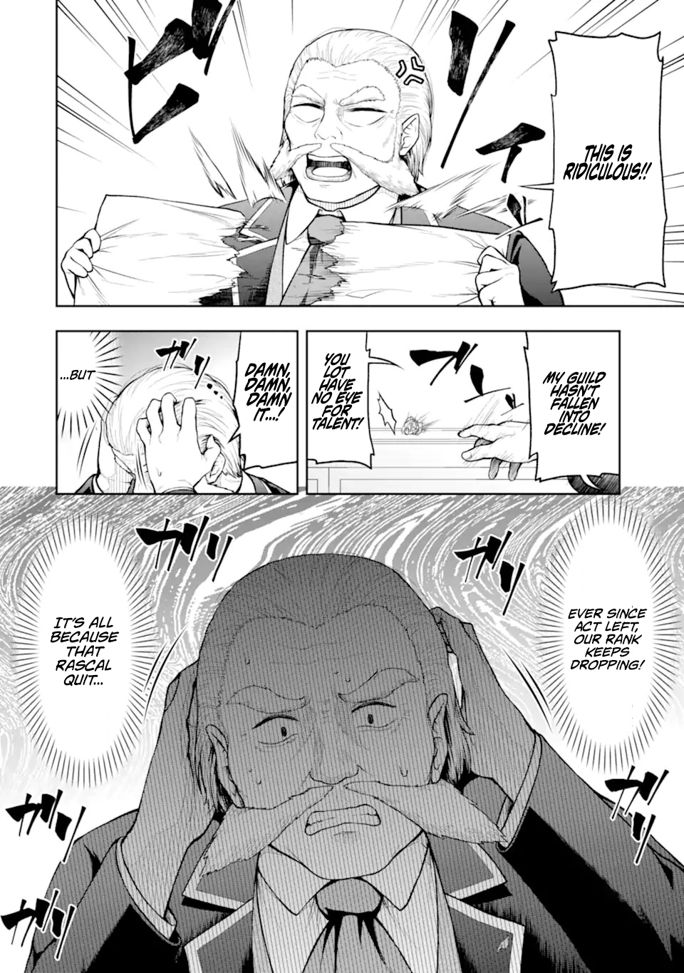 I'm the Corrupt Guild Master of the Adventurers' Guild ~For Some Reason, I'm Extremely Appreciated for Exiling People to Their Ideal Positions~ Chapter 05.6-5 Page 1