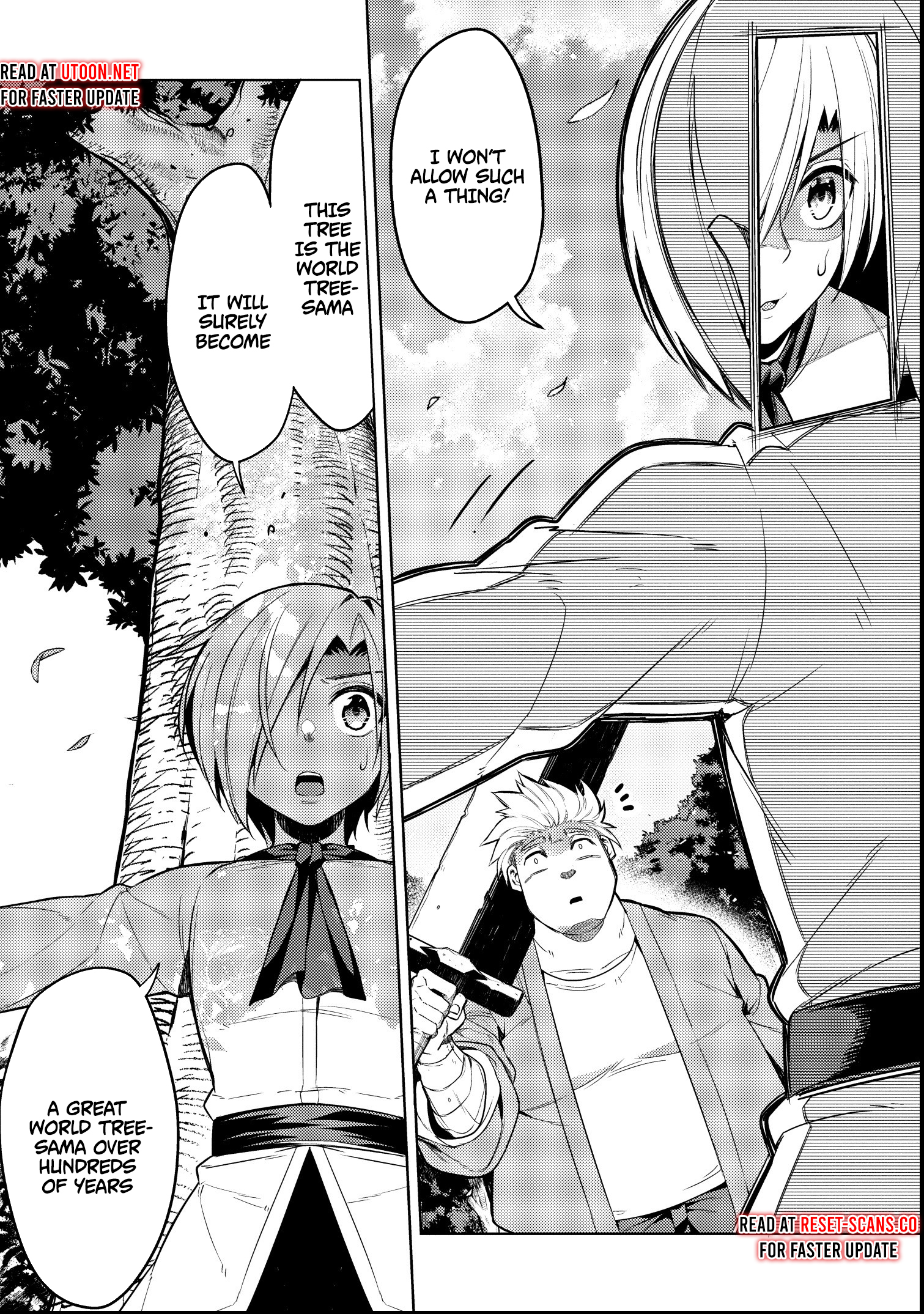 Reincarnated as the World Tree Chapter 01.2 Page 1