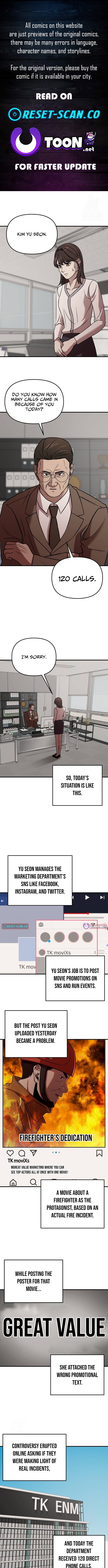 When a Genius Office Worker Crosses the Line Chapter 08 Page 1