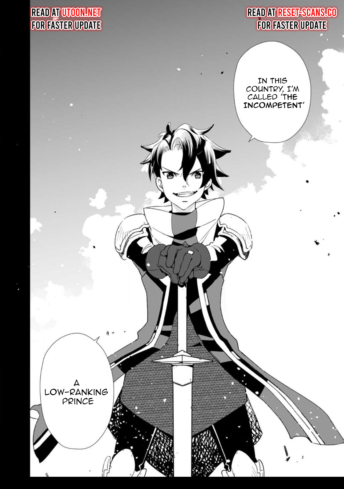 The Lazy Prince Abandons His Homeland ~ The Ice Demon God's Frozen Chronicle ~ Chapter 01 Page 1